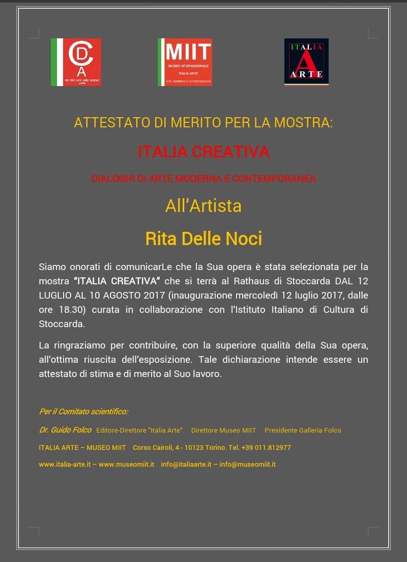 Attestato di merito
